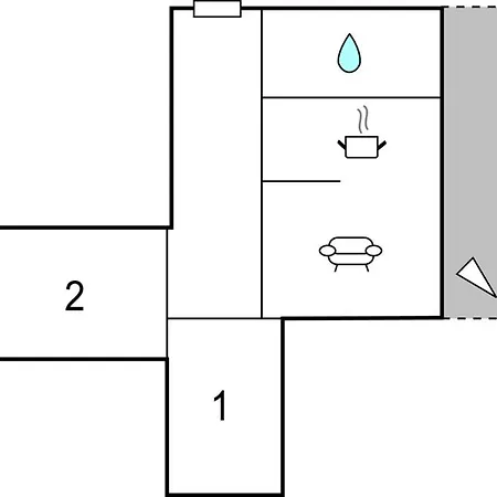 4 Person Labin Kapelica Apartament